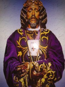 Jesus Púrpura oro